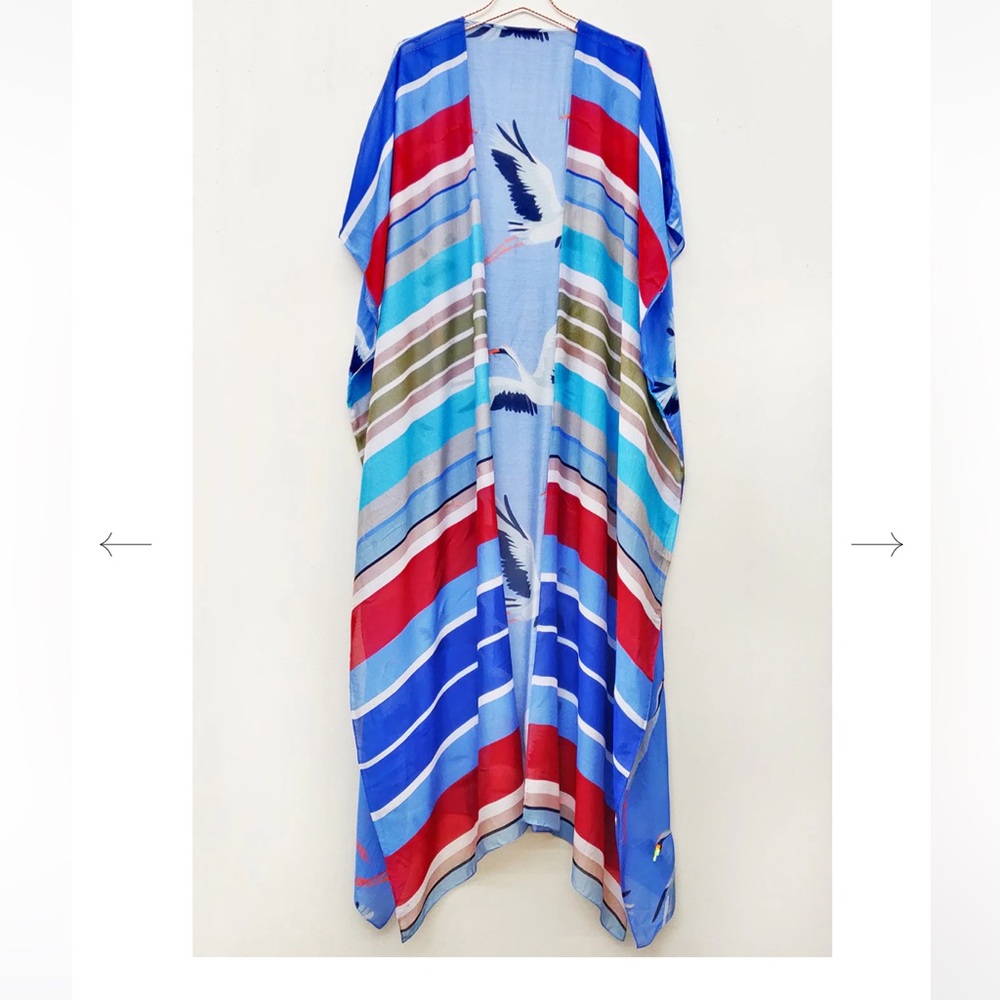 Aratta Miss America Maxi Kimono NWT - Picture 2 of 4